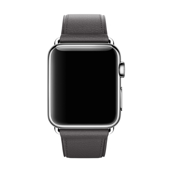 APPLE MMGW2ZM/A Classic Buckle, Ersatzarmband, Grau
