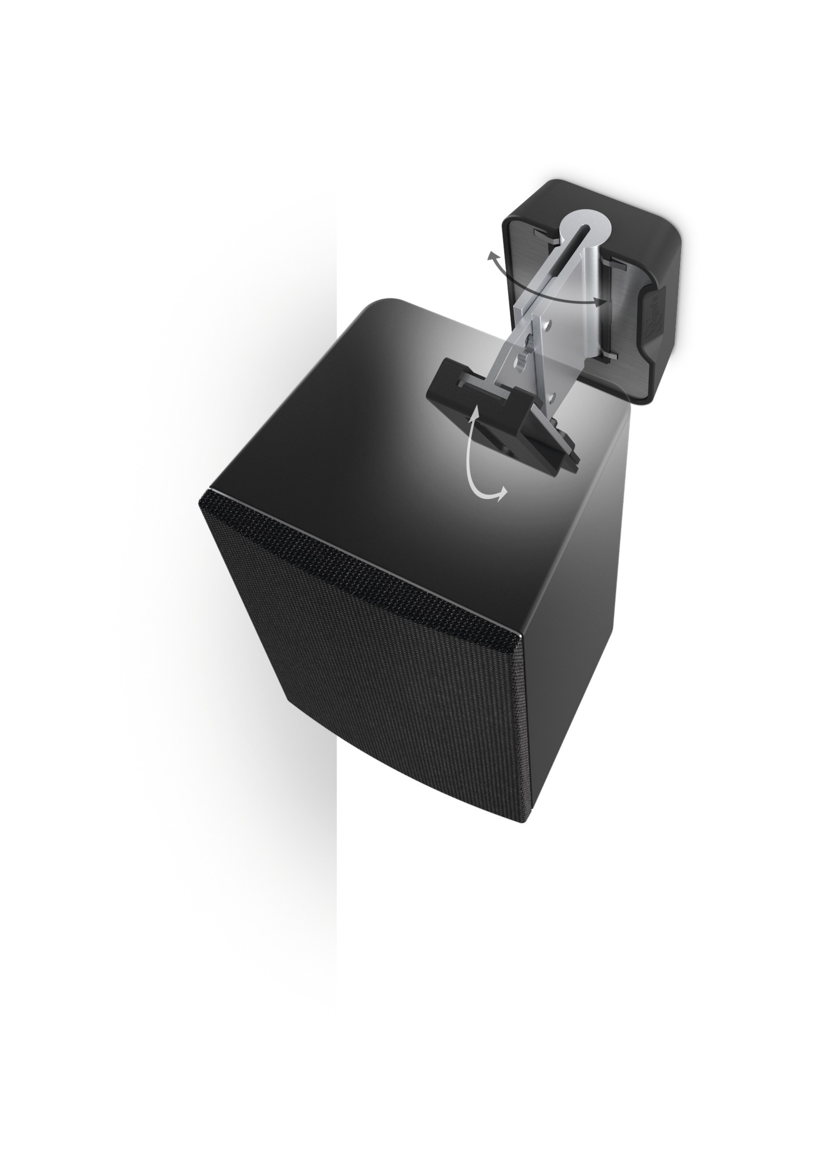 VOGEL´S Vogel's Sound 3200 Lautsprecher-Wandhalterung, Wandhalterung, Schwarz