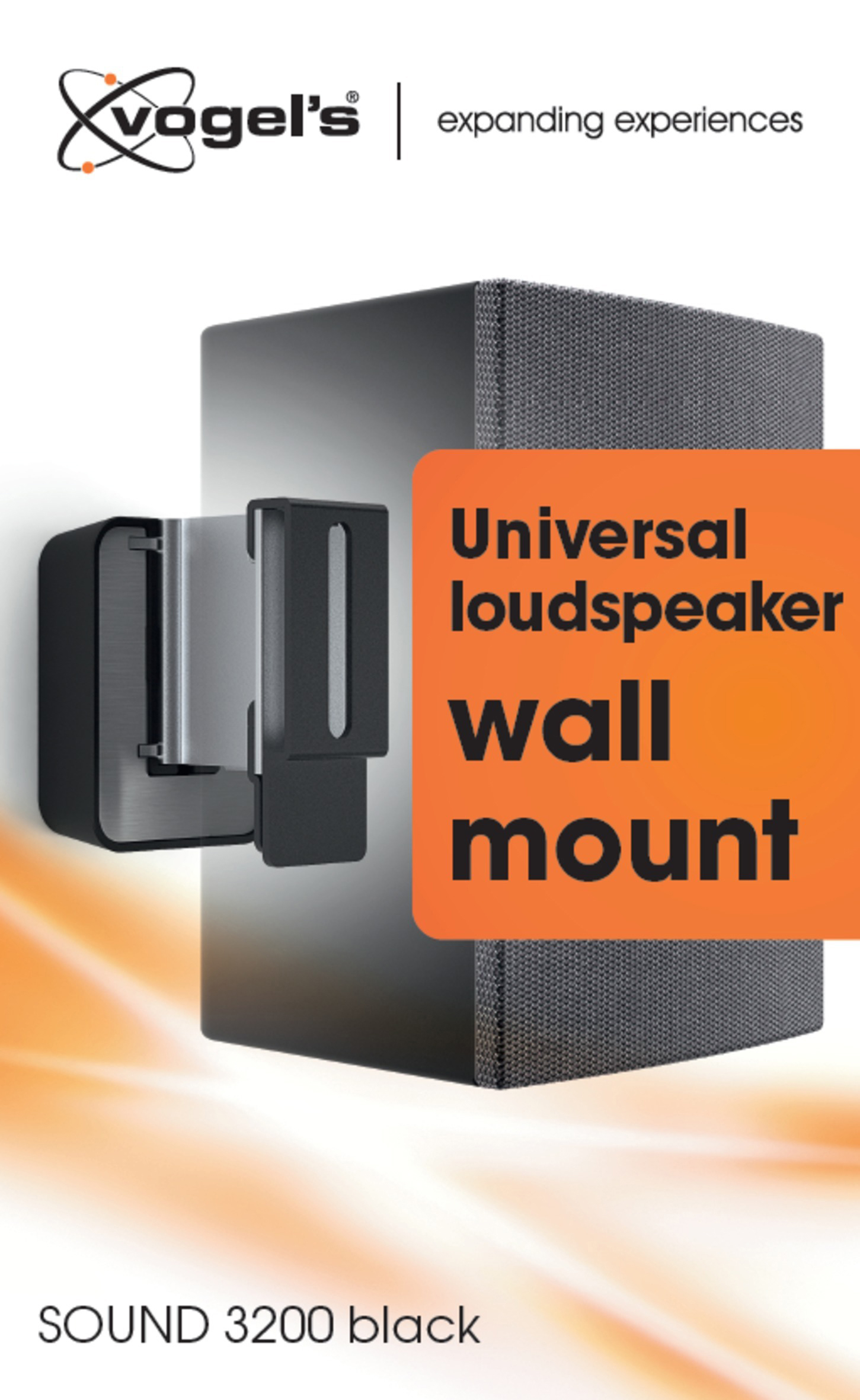 VOGEL´S Vogel's Sound 3200 Lautsprecher-Wandhalterung, Wandhalterung, Schwarz