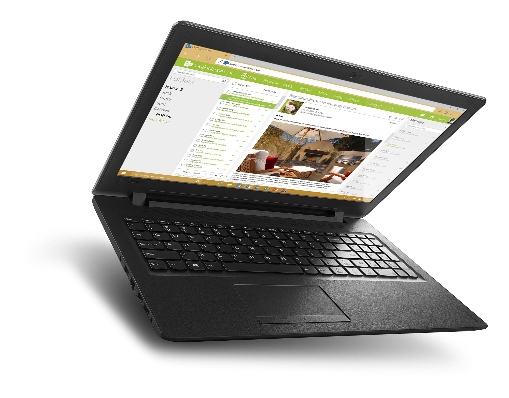 LENOVO IDEAPAD 110 - 15,6 Zoll - Intel® 3060 - 4 GB - 1 TB - Intel® HD 400 - Windows 10