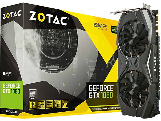 ZOTAC GeForce® GTX 1080 AMP! 8GB GDDR5X (ZT-P10800C-10P)