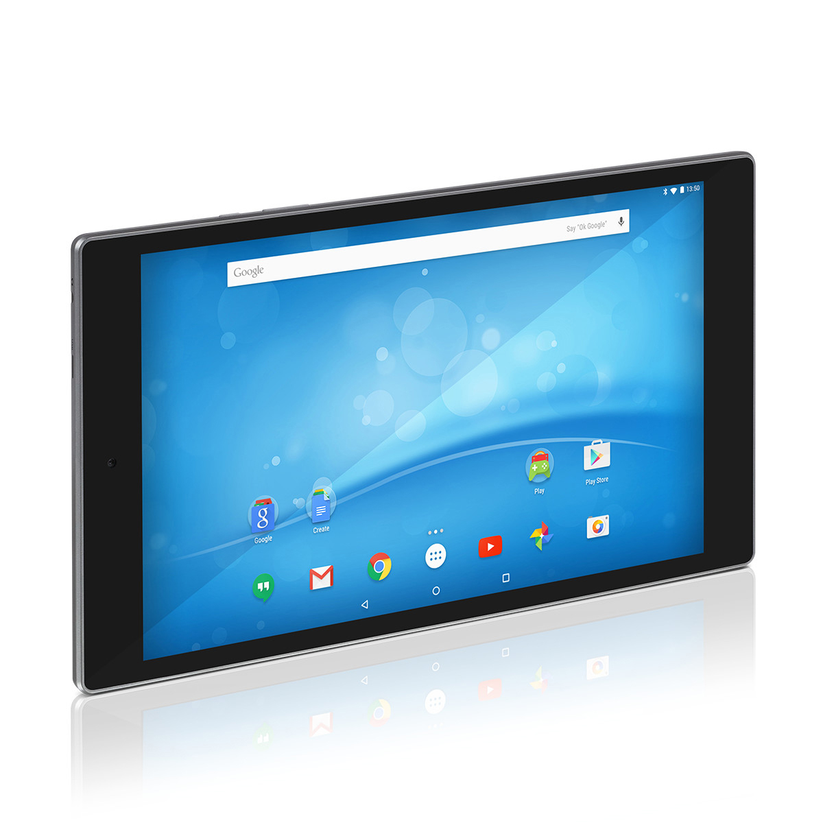 TREKSTOR SurfTab breeze, Tablet-PC, 16 GB, 9,6 Zoll, Schwarz/Silber