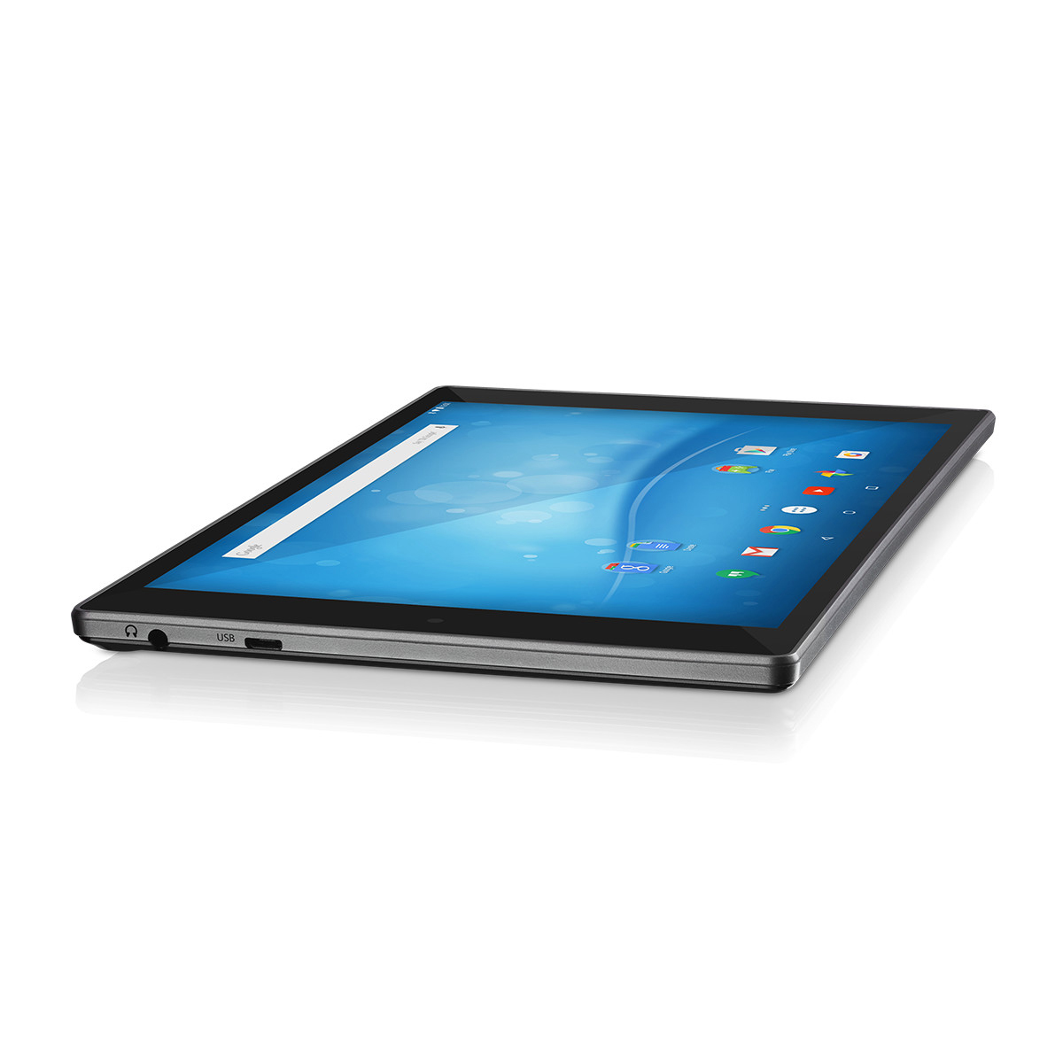 TREKSTOR SurfTab breeze, Tablet-PC, 16 GB, 9,6 Zoll, Schwarz/Silber