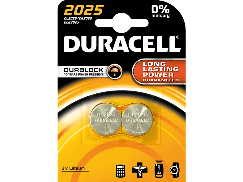 datum extract levering aan huis DURACELL Duralock CR2025-knoopcelbatterijen kopen? | MediaMarkt