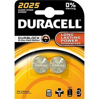 DURACELL Duralock CR2025-knoopcelbatterijen