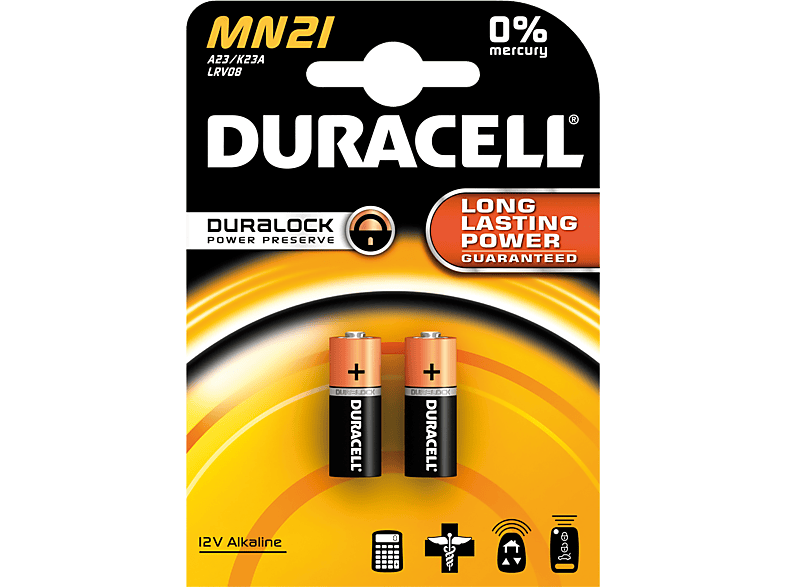 het winkelcentrum Behandeling Vochtigheid DURACELL MN21 Duralock 2-pack kopen? | MediaMarkt