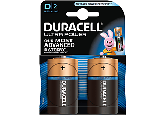DURACELL Ultra Power D 2-pack