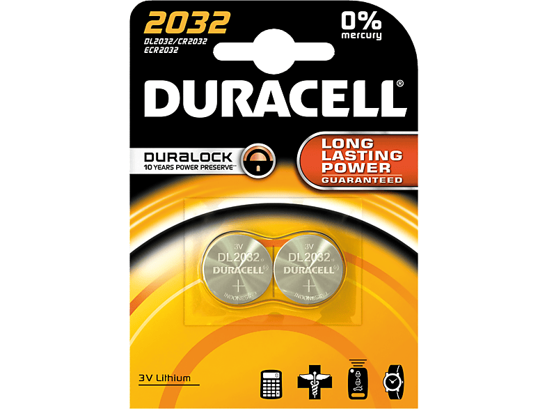 Duracell Cr-2032 Knoopcelbatterijen afbeelding