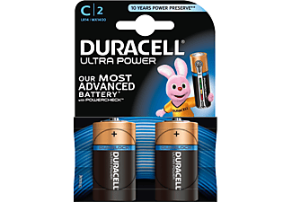 DURACELL Ultra Power C 2-pack