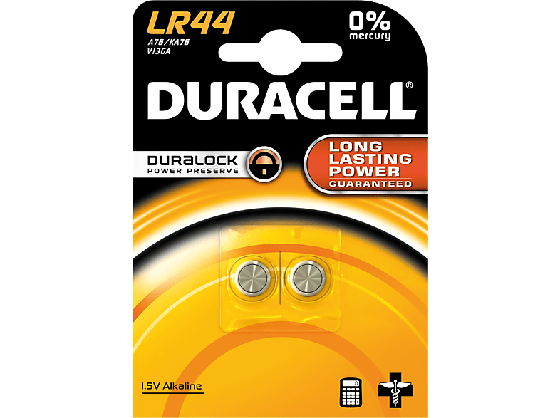 sociaal Kalmte Pellen DURACELL Duralock LR44-knoopcelbatterijen kopen? | MediaMarkt