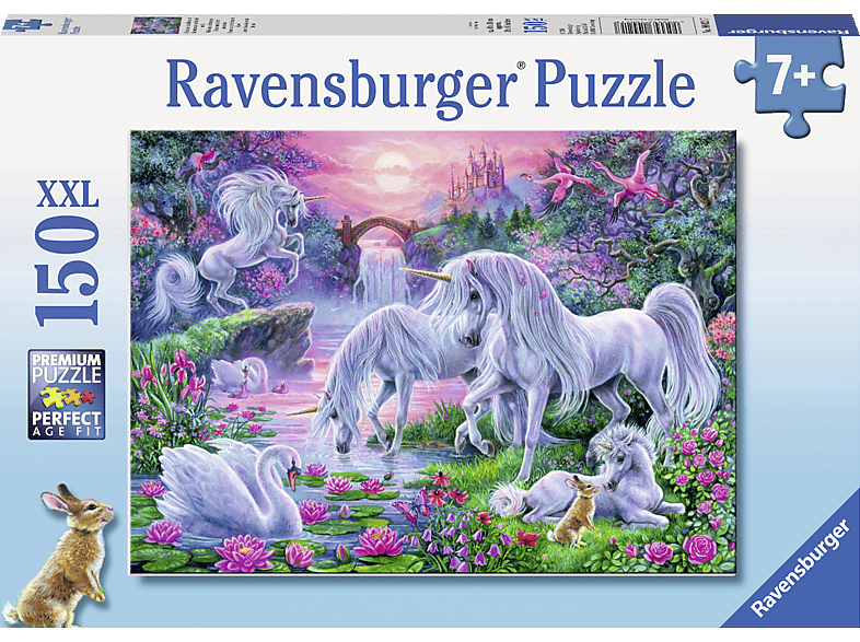 RAVENSBURGER Einhörner im Abendrot Puzzle Mehrfarbig