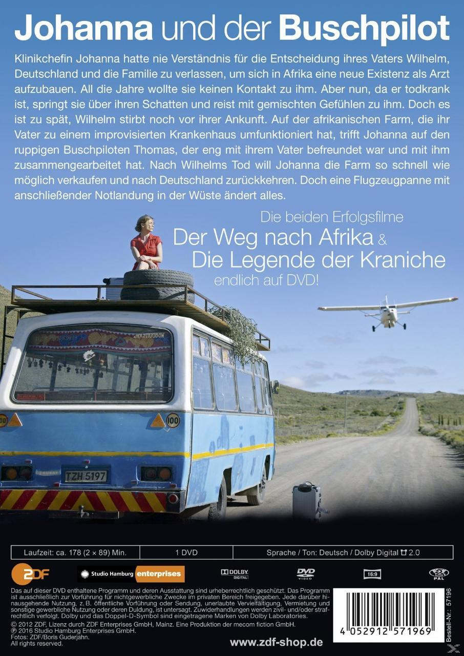 Johanna und der Buschpilot: Der Weg nach Afrika / Die Legende der Kraniche DVD