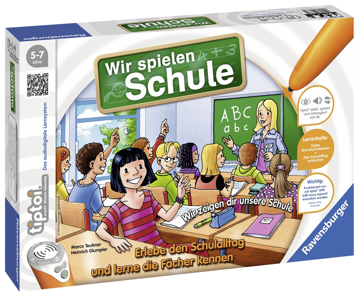 RAVENSBURGER tiptoi® Wir spielen Schule tiptoi®, Mehrfarbig