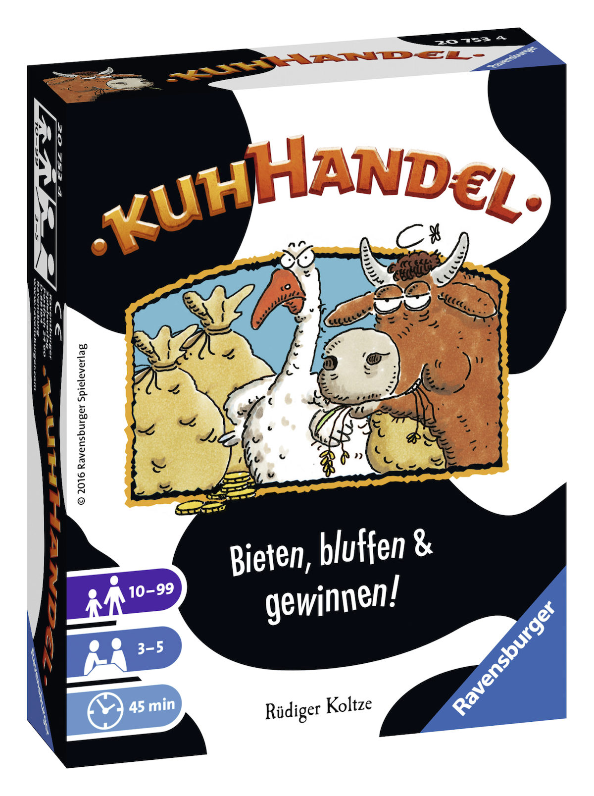 RAVENSBURGER Kuhhandel Ravensburger® Kartenspiele Mehrfarbig