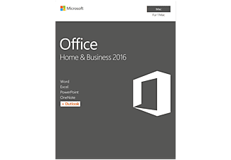 Microsoft Office Home & Business 2016 (Product Key Card ohne Datenträger) - Apple Macintosh - Deutsch