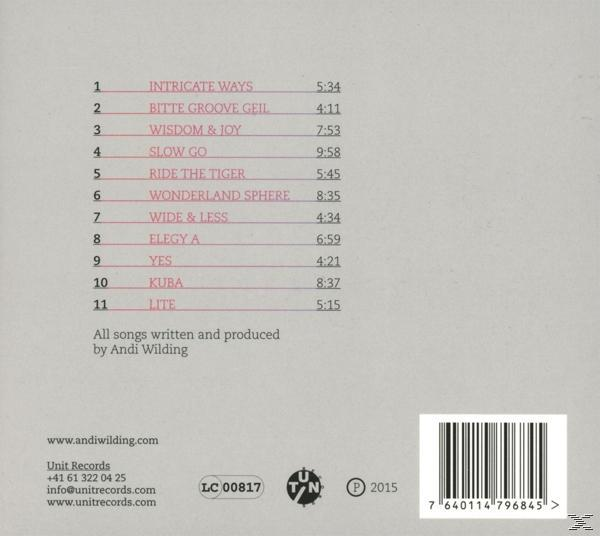 Wilding,Andi/Eder,P./Gridl,J./Rainer,W. - Groovetet  - (CD)