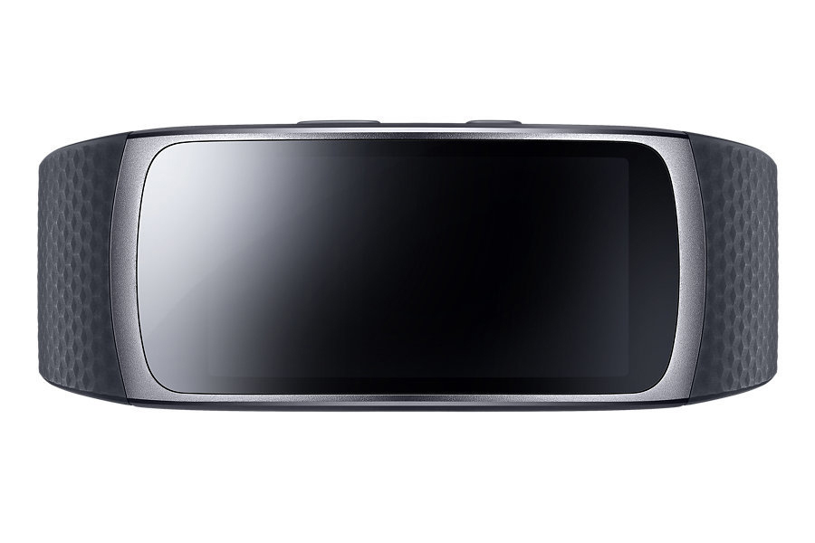 SAMSUNG Gear fit 2 Smartwatch Kunststoff, L, Dark Grey