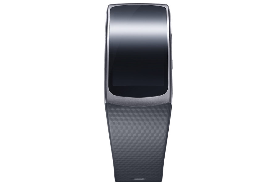 SAMSUNG Gear fit 2 Smartwatch Kunststoff, L, Dark Grey