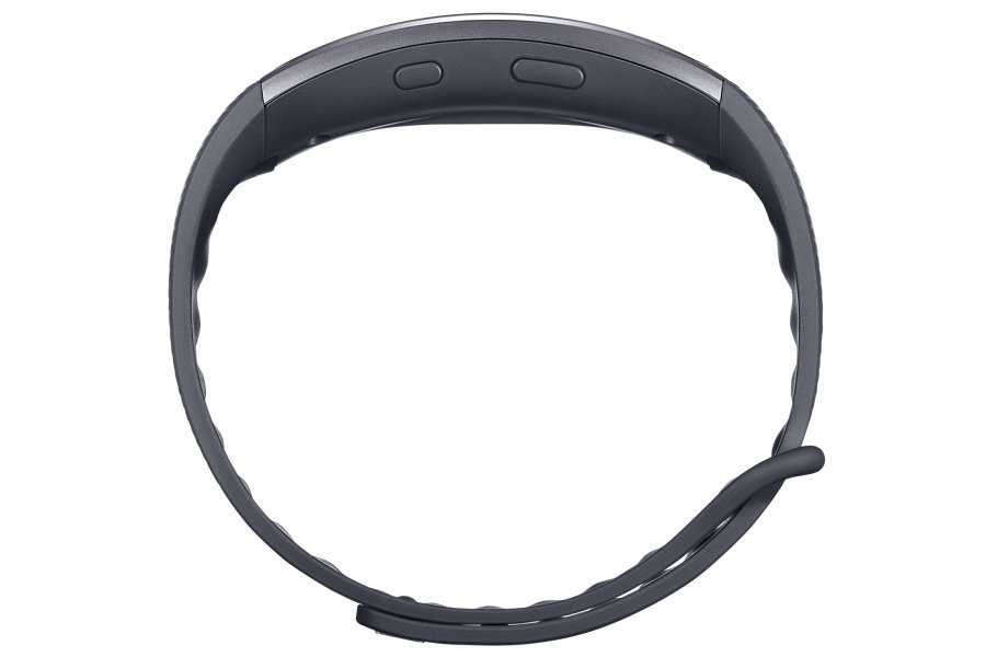SAMSUNG Gear fit 2 Smartwatch Kunststoff, L, Dark Grey