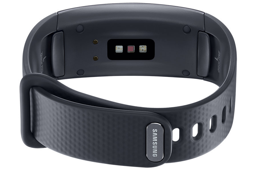 SAMSUNG Gear fit 2 Smartwatch Kunststoff, L, Dark Grey