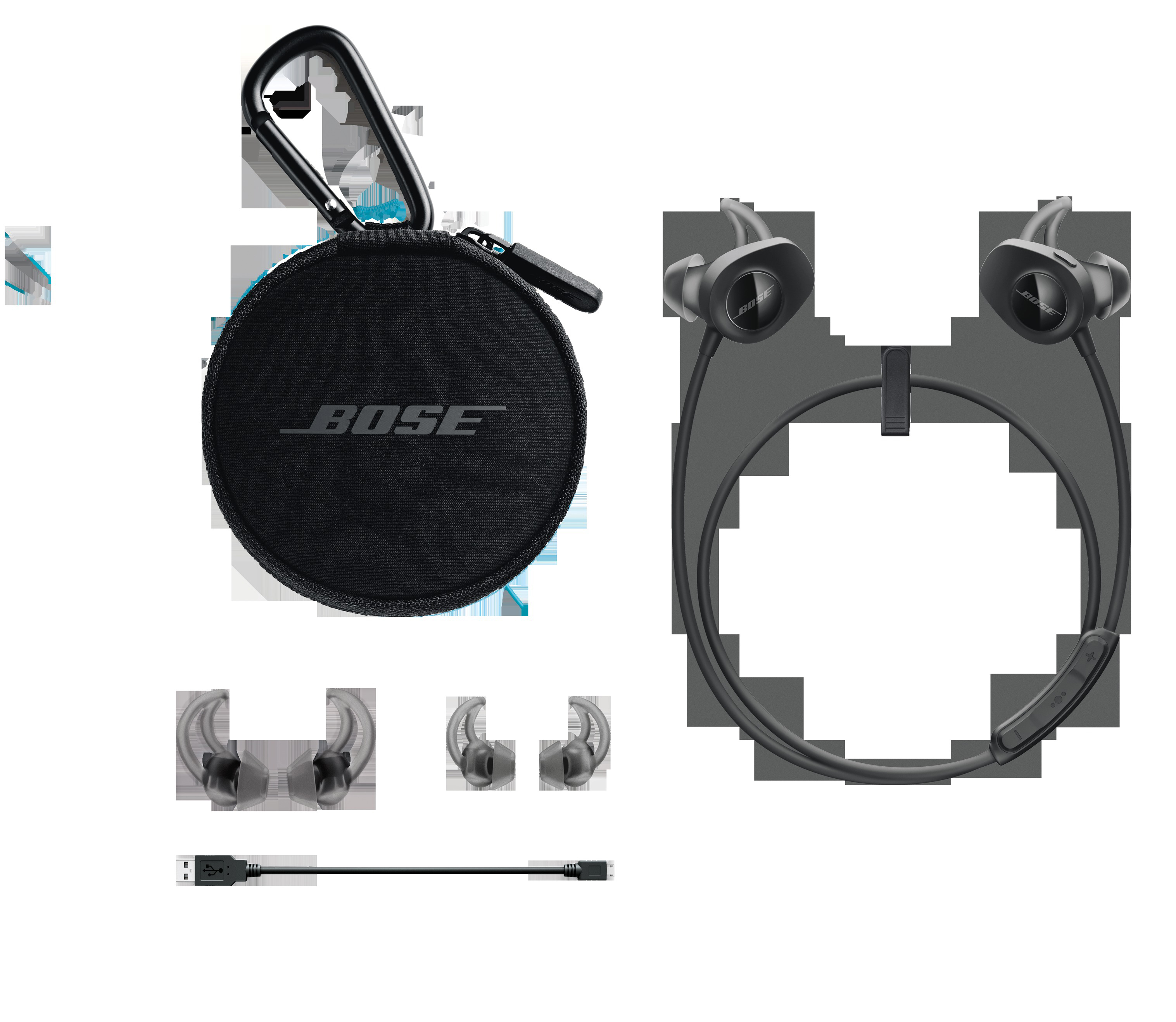 BOSE SoundSport® wireless, In-ear Kopfhörer Bluetooth Schwarz