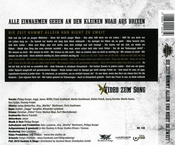 Wilde Flamme - Die Zeit Kommt Allein  - (CD)