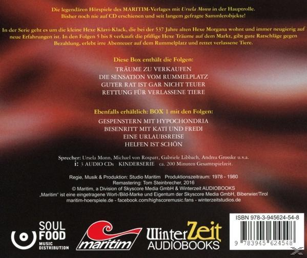Joachim Von Ulmann - Kleine Hexe Klavi-Klack Folgen 5-8  - (CD)