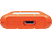 LACIE Rugged Mini - Festplatte (HDD, 4 TB, Silber/Orange)