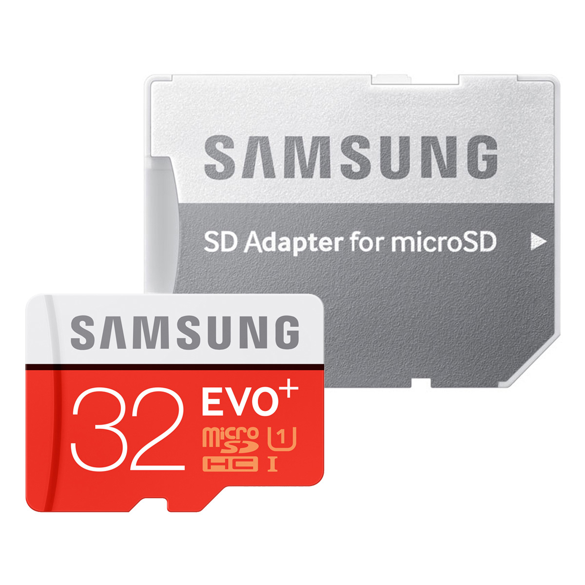 SAMSUNG EVO+, Micro-SDHC Speicherkarte, 32 GB, 80 MB/s