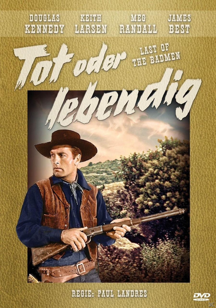 Filmcover mit einem Cowboy, der ein Gewehr hält. Der Hintergrund ist gelb-braun.
