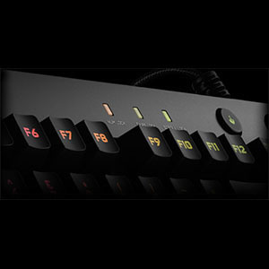 LOGITECH G810 Orion Spectrum, Gaming Tastatur, Mechanisch, Logitech Romer G, kabelgebunden, Schwarz
