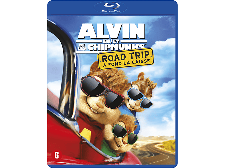 Alvin en de Chipmunks: Road Trip Blu-ray