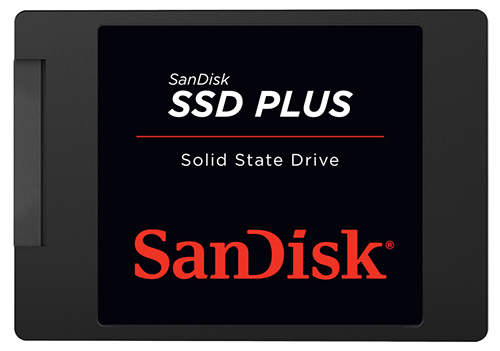 6 Speicher, 2,5 Drive Plus SANDISK intern SSD GB SATA Gbps, State 480 Solid Zoll,
