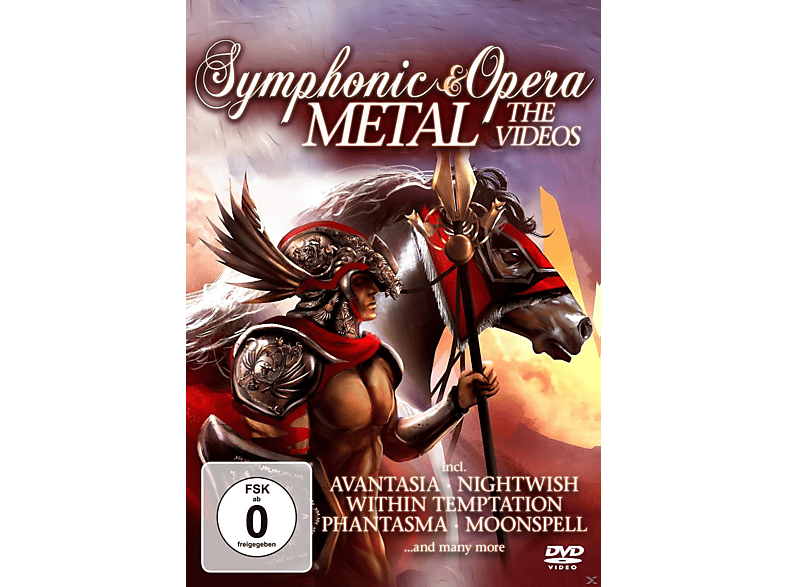 VARIOUS - Symphonic & Videos Opera - The (DVD) Metal