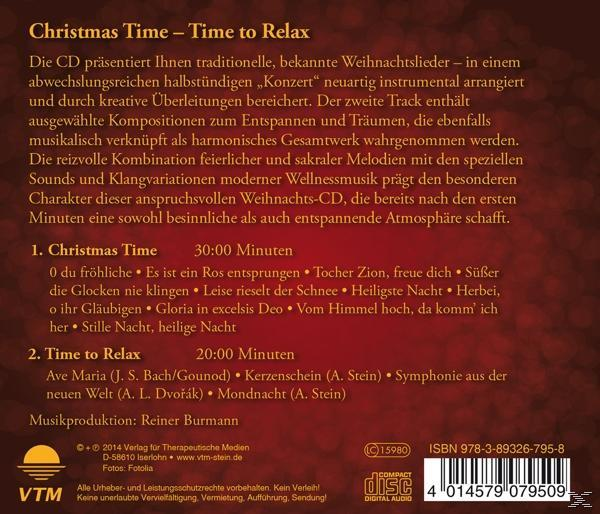 Christmas Time-Time Stein - Arnd - Relax (CD) To