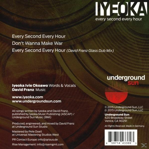 Iyeoka - Every Second,Every Hour  - (5 Zoll Single CD (2-Track))