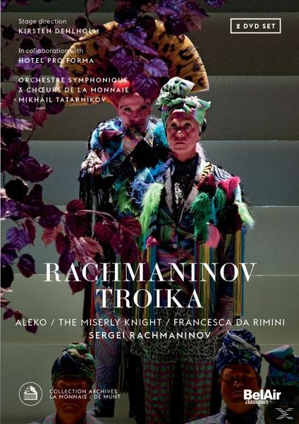 VARIOUS, Orchestre Symphonique & Choeurs De La Monnaie, Tatarnikov Mikhail - Aleko/Francesca da Rimini/The Miserly Knight  - (DVD)