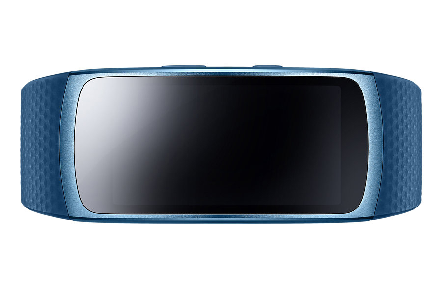 SAMSUNG Gear Fit 2 Smartwatch Kunststoff, S, Blau