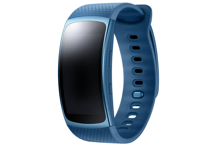 SAMSUNG Gear Fit 2 Smartwatch Kunststoff, S, Blau
