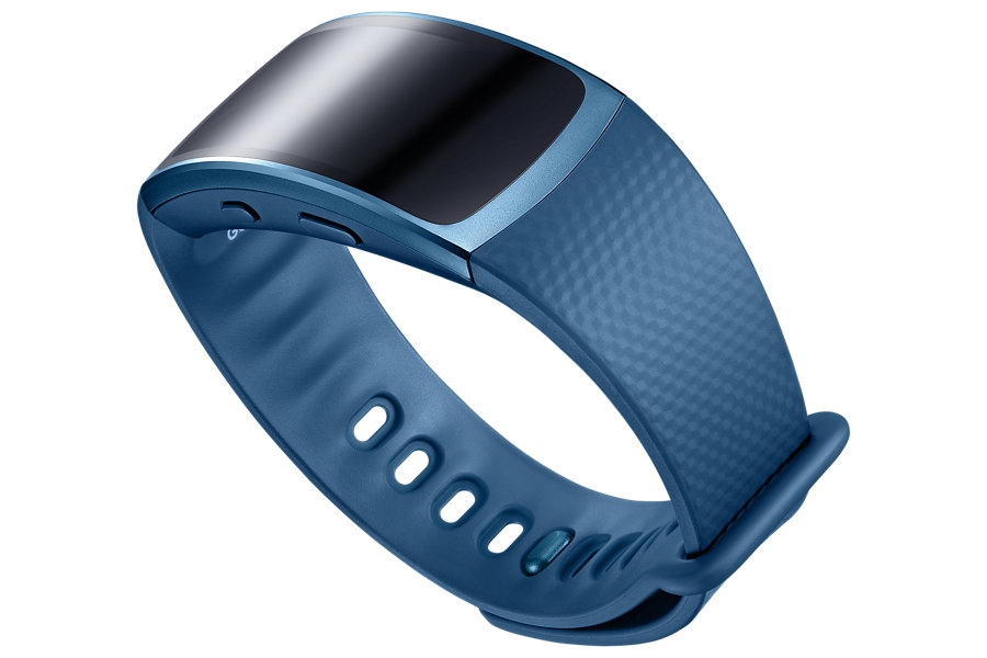 SAMSUNG Gear Fit 2 Smartwatch Kunststoff, S, Blau