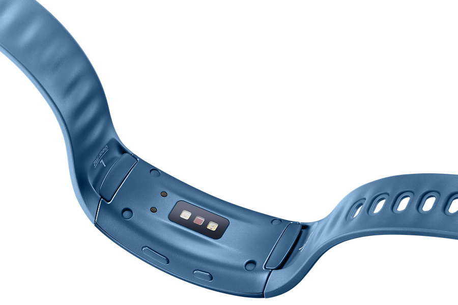 SAMSUNG Gear Fit 2 Smartwatch Kunststoff, S, Blau