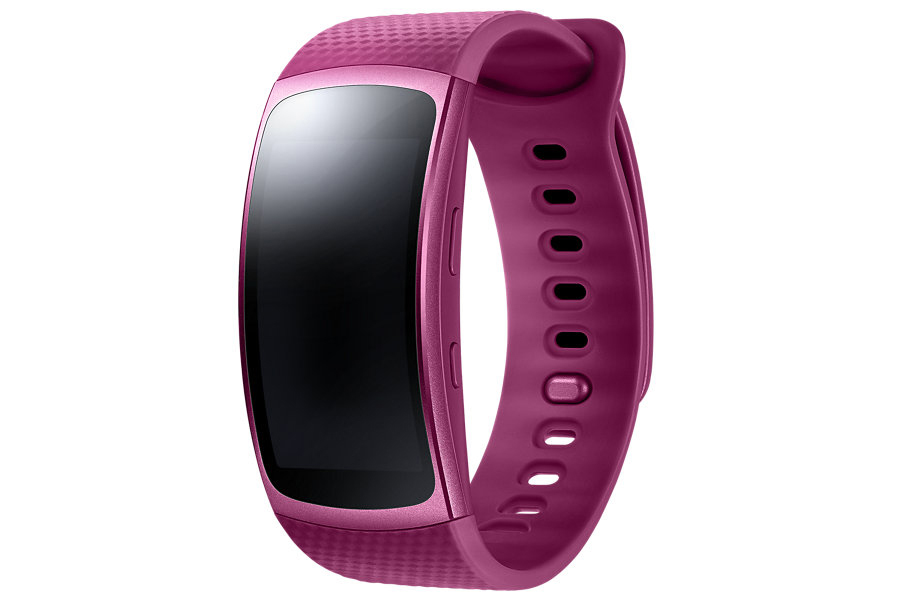 SAMSUNG Gear Fit 2 Smartwatch Kunststoff, S, Pink