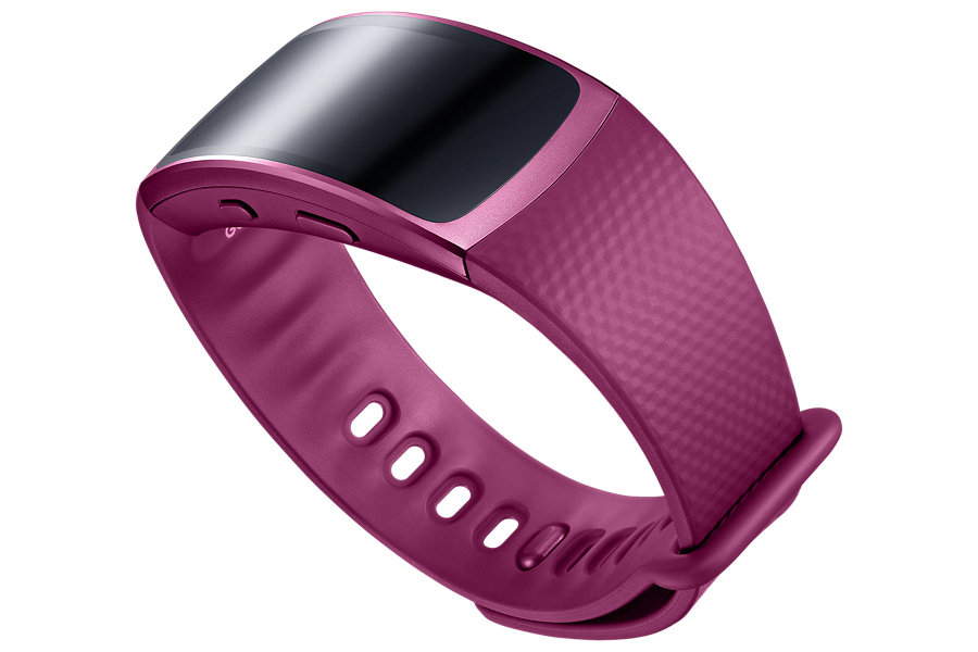 SAMSUNG Gear Fit 2 Smartwatch Kunststoff, S, Pink | MediaMarkt