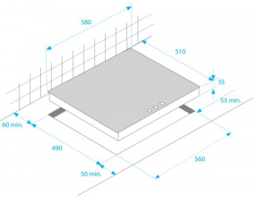 BEKO HII 64400 AT  beépíthető indukciós főzőlap