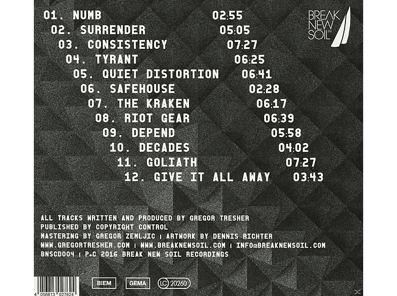 Thumbnail - Gregor Tresher - Quiet Distortion (CD)