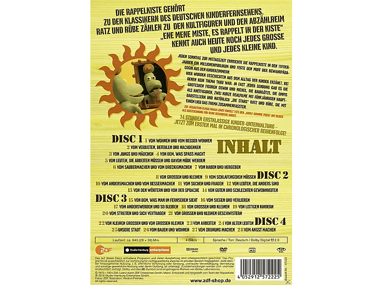 Thumbnail - Rappelkiste, Folge 1-28 DVD