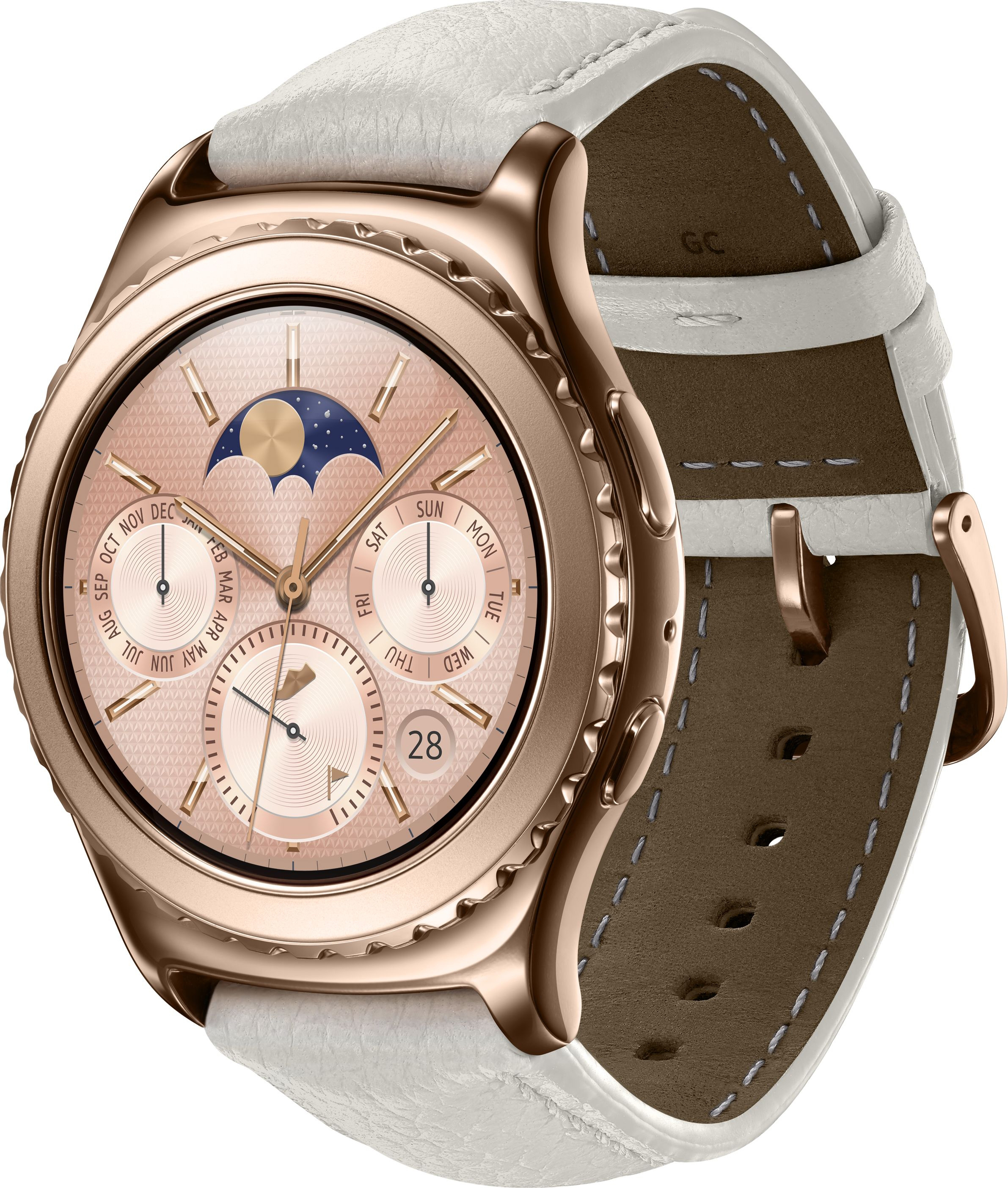 SAMSUNG Gear S2 Classic Smart Watch, 170-200 mm, Roségold