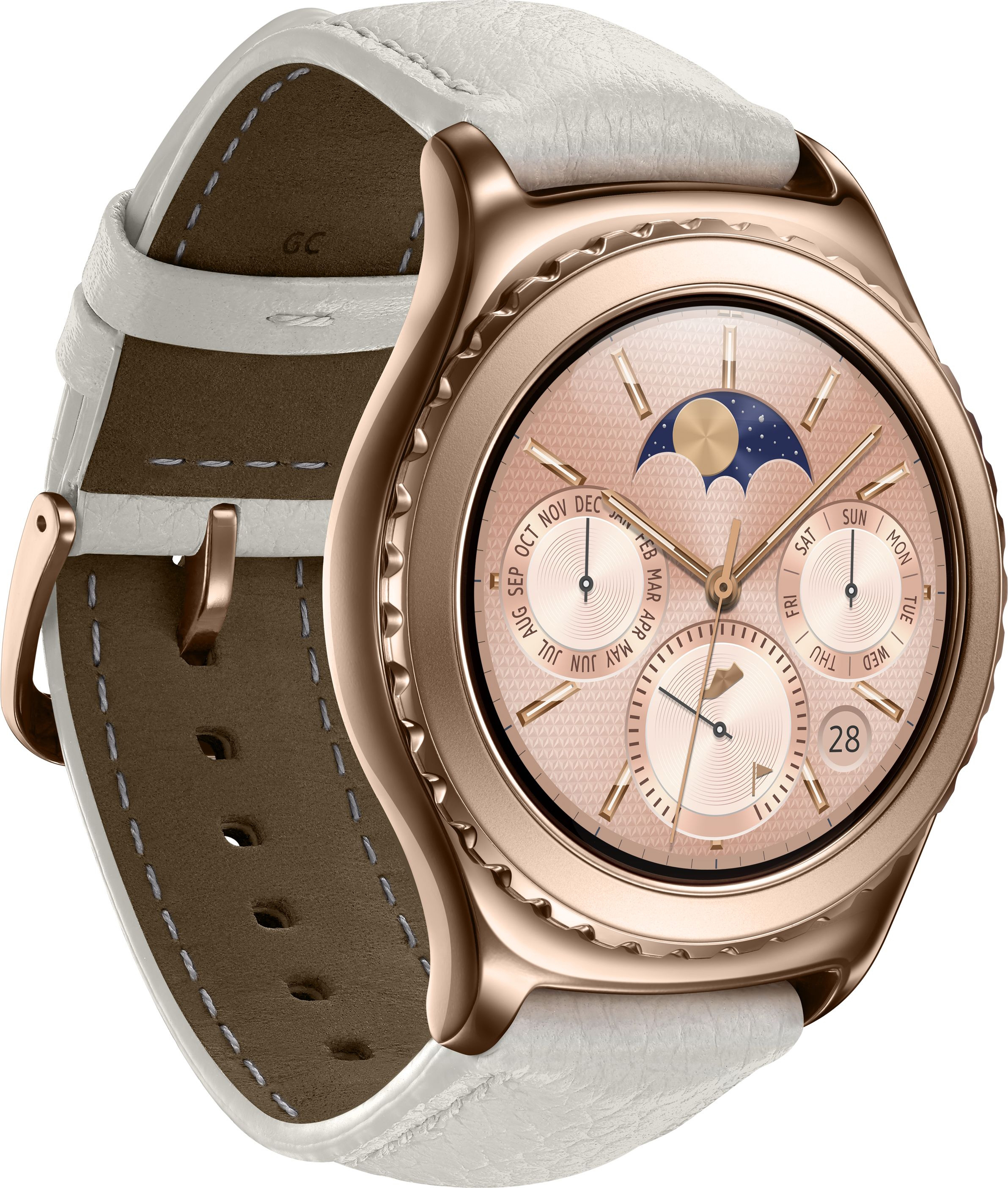 SAMSUNG Gear S2 Classic Smart Watch, 170-200 mm, Roségold