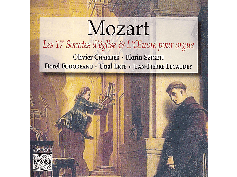 VARIOUS, Szigeti, Charlier, Lecaudey, Erte - Mozart:Kirchensonaten - (CD)