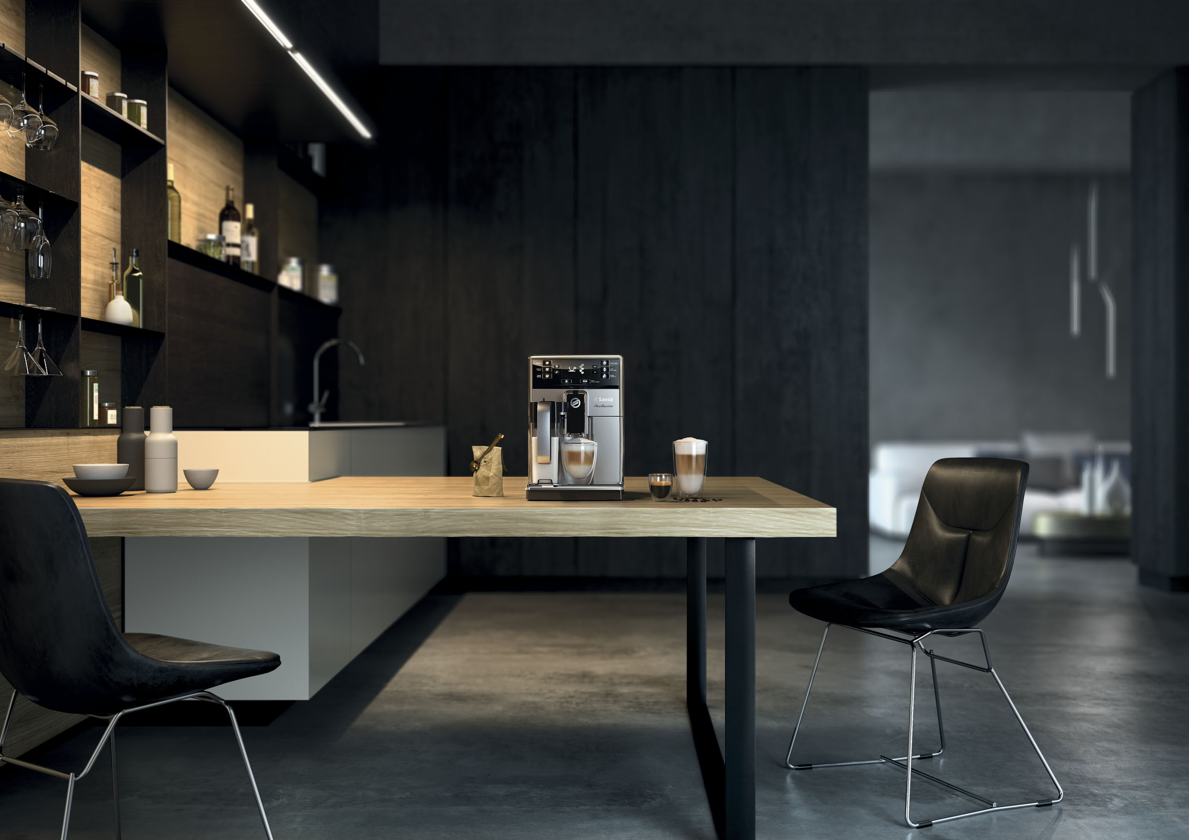 SAECO HD8927/01 PicoBaristo Kaffeevollautomat Silber/Schwarz